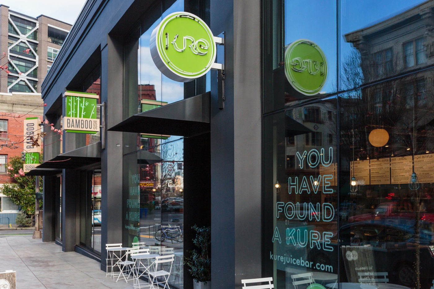 12th and Stark Street Level with Kure Juice & Bamboo Sushi