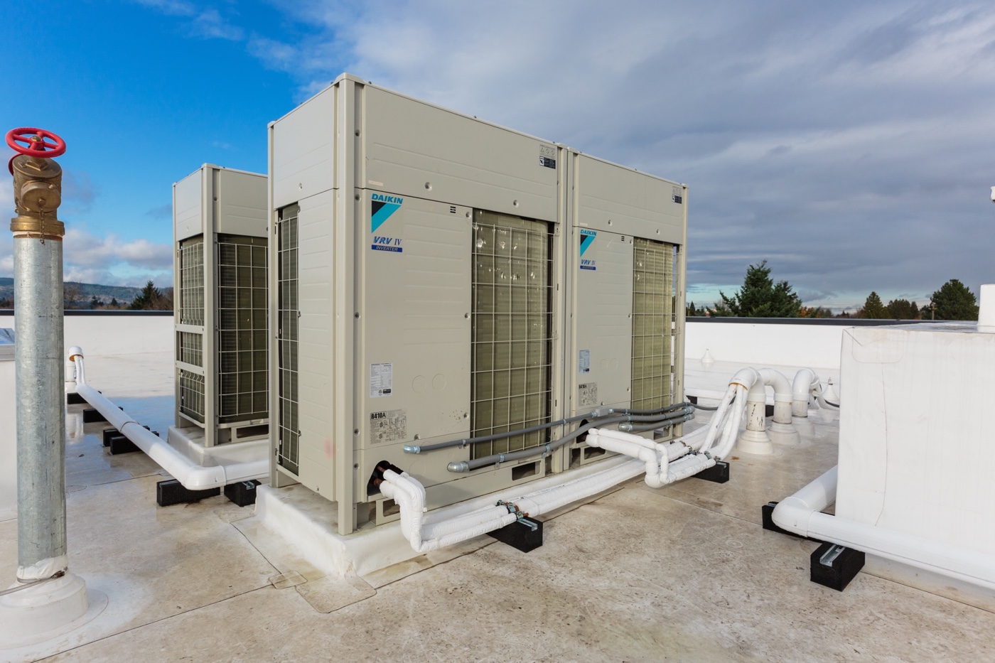 Albina Yard Rooftop HVAC System